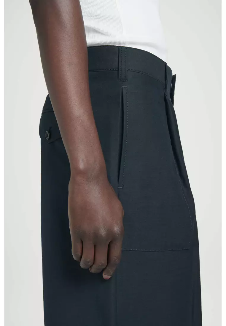 COTTON-TWILL CHINO SHORTS