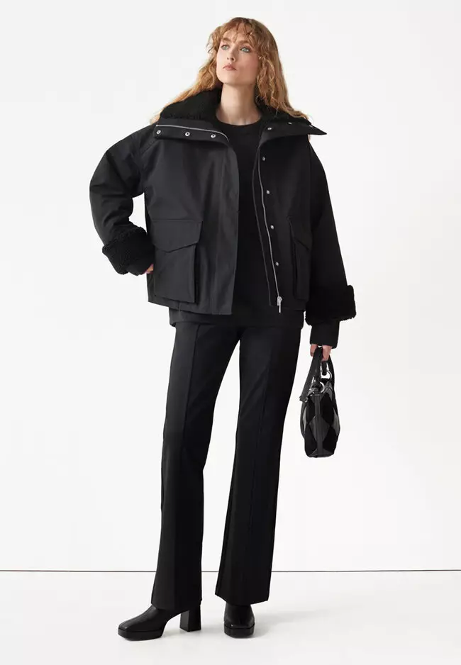 Other stories shearling coat sales