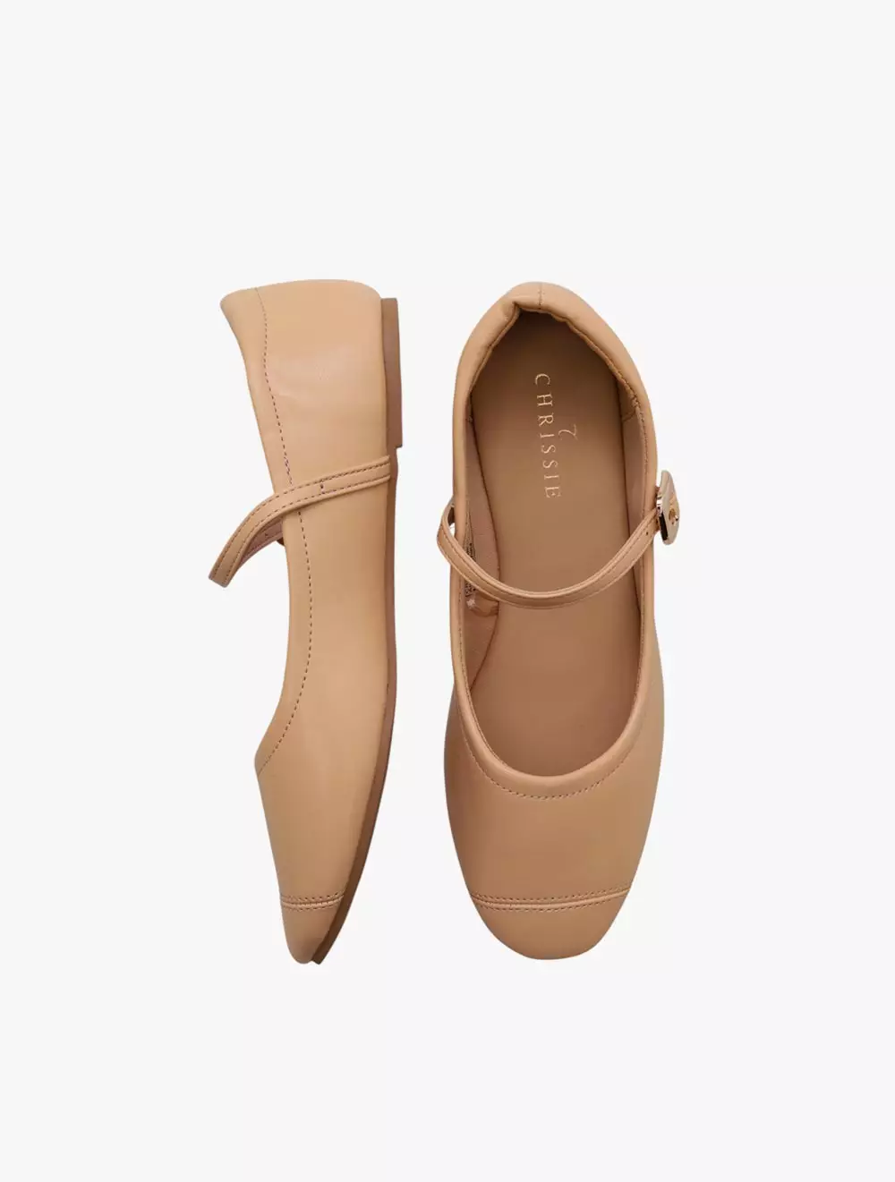 Payless Chrissie Womens Arabel MJ Flats - Apricot_15