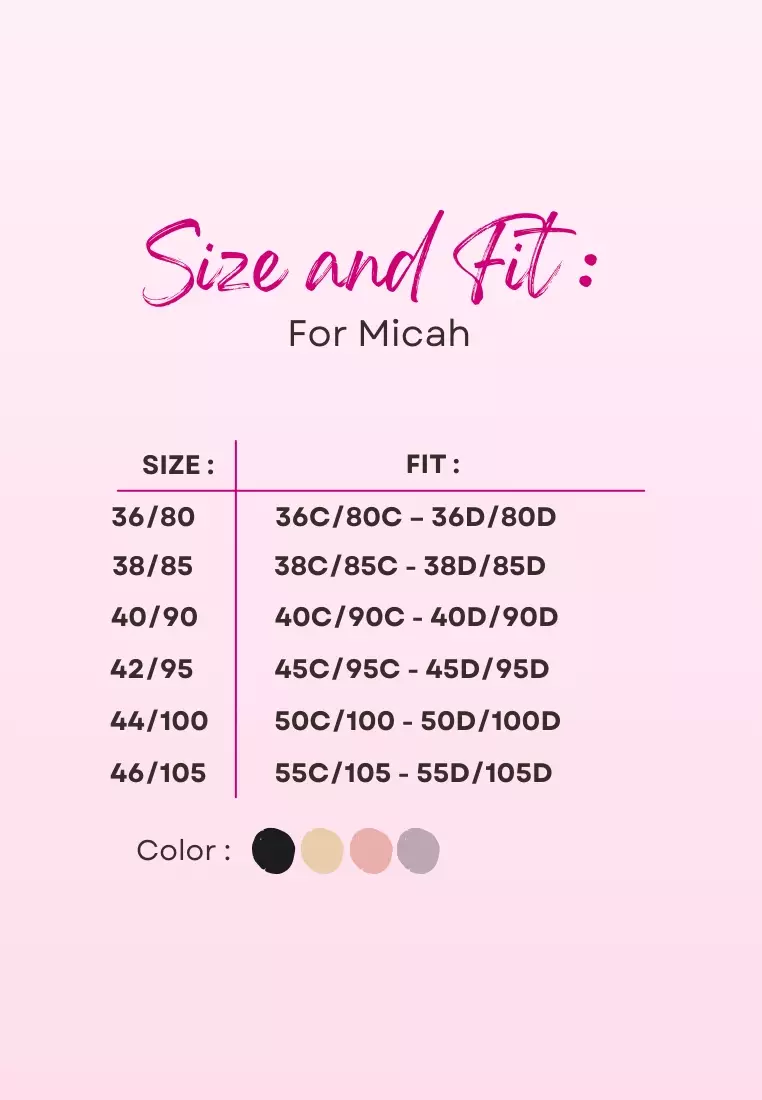 2 Pack Premium Micah Seamless Push Up Lifting Supportive Wireless Bra in Nude and Black