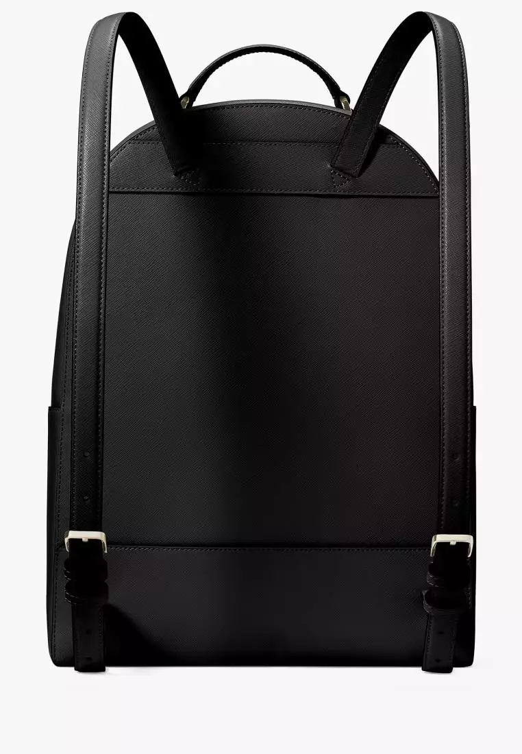 Kate Spade Perry Leather Large Backpack Black