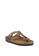 Birkenstock 褐色 Gizeh Oiled Leather Sandals BI090SH0RCO4MY_2