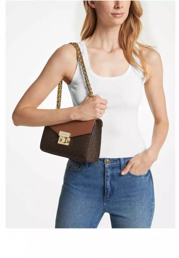Michael Kors Michael Kors Rose Medium Logo and Faux