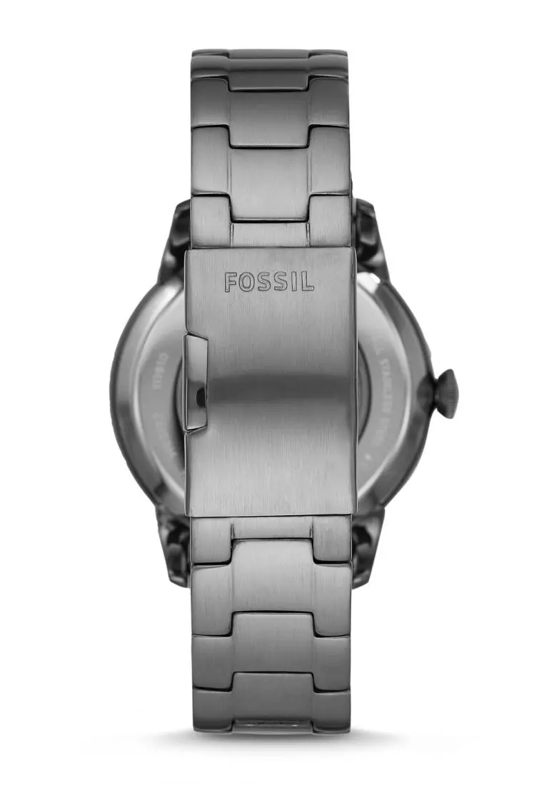 Fossil Townsman Automatic Smoke Stainless Steel Watch - ME3172 - Jam Tangan Pria