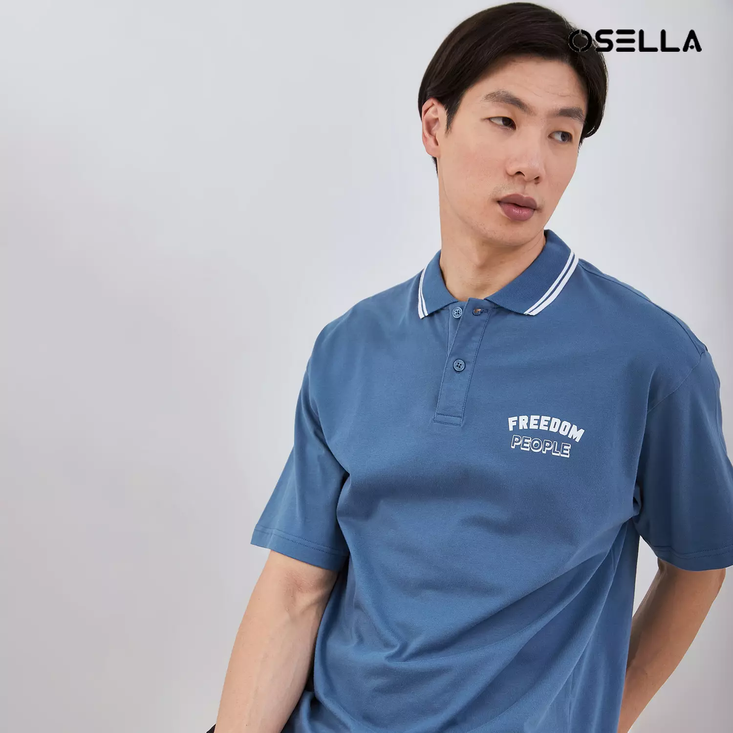[NEW] Osella Rocky Relaxed Fit Polo Shirt 20214005 | Kaos Polo Pria