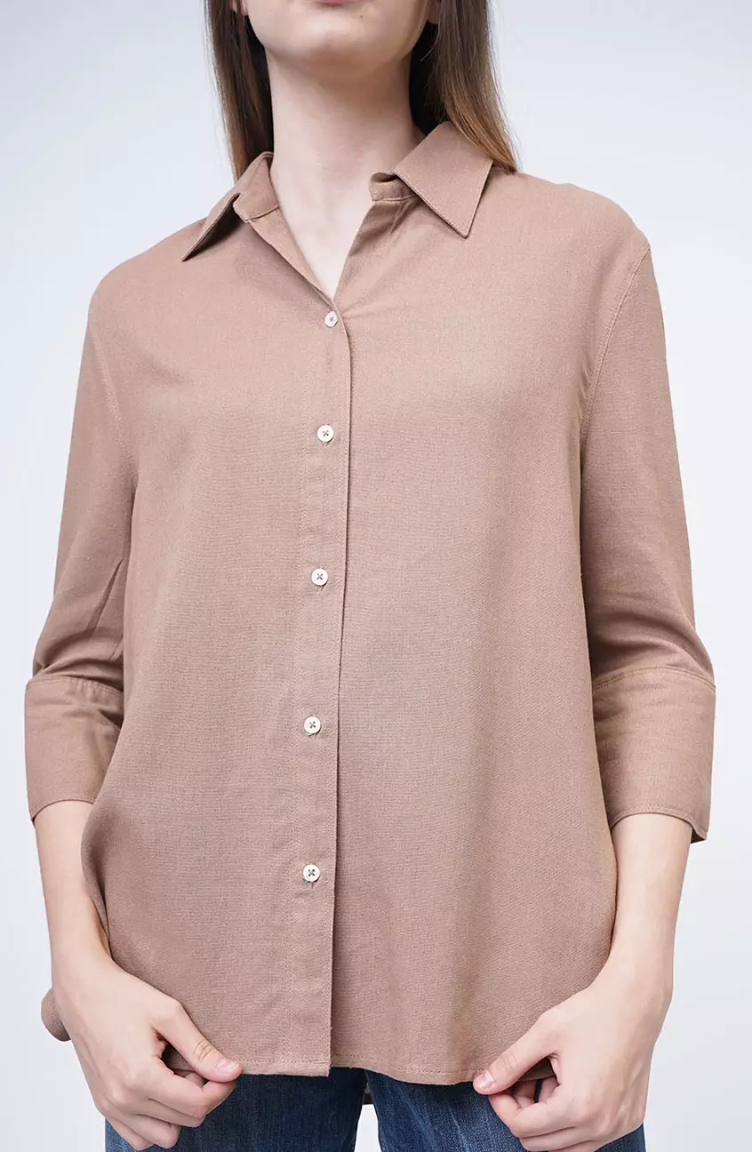 Kemeja Wanita Ariella Brown