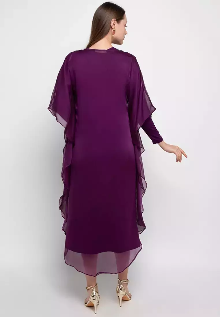 Chanira Festive Aisha Kaftan-Purple