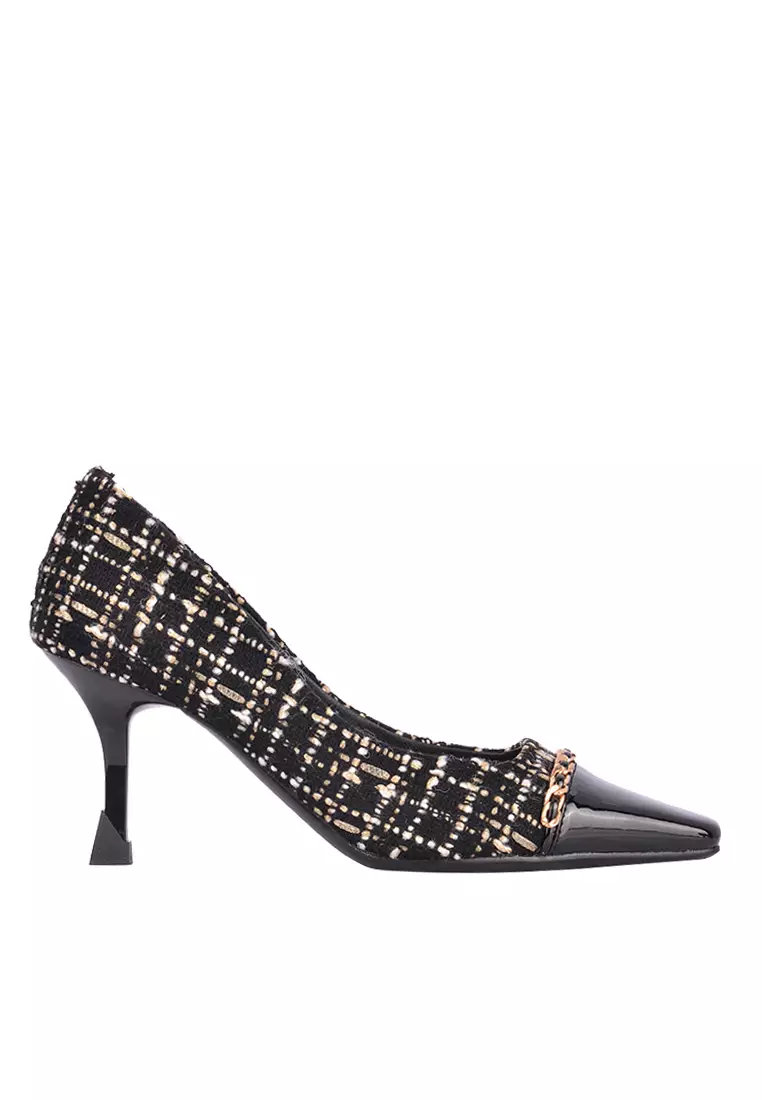 Checkered pumps on sale