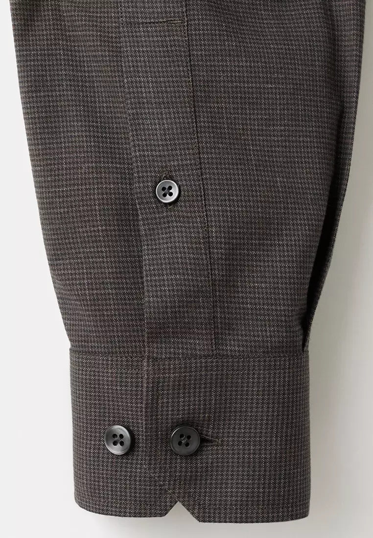 100% Cotton Regular-Fit Striped Shirt