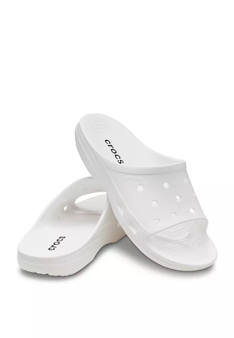 Crocs Men Saturday Slide White