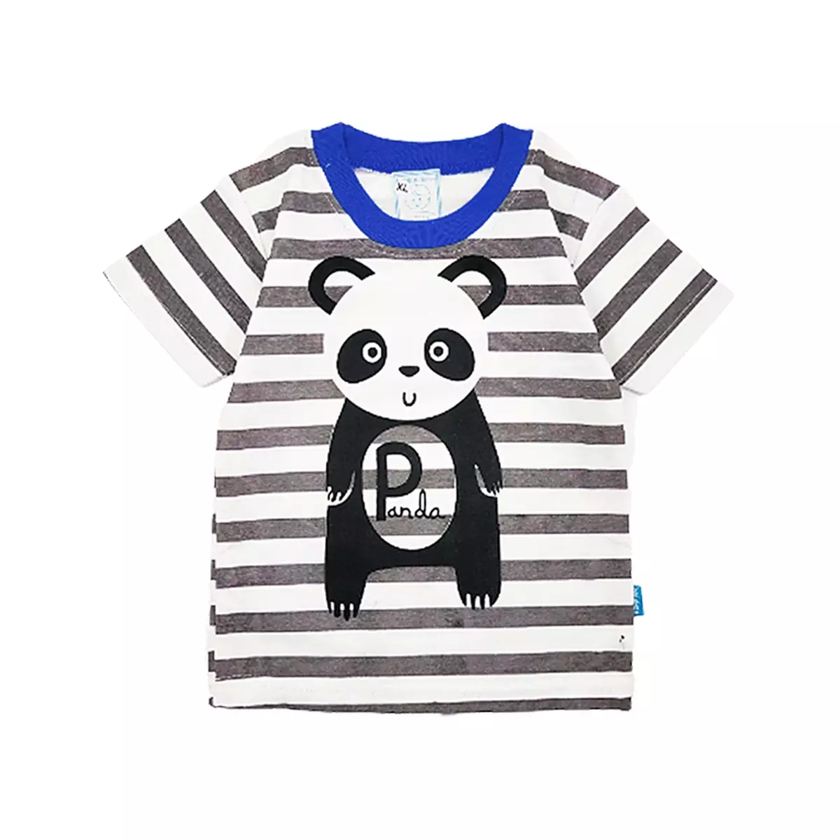 Wakakids Baju Bayi Anak Laki Laki Setelan Celana Jogger Usia 12 - 18 Bulan Motif Panda 3383 Biru