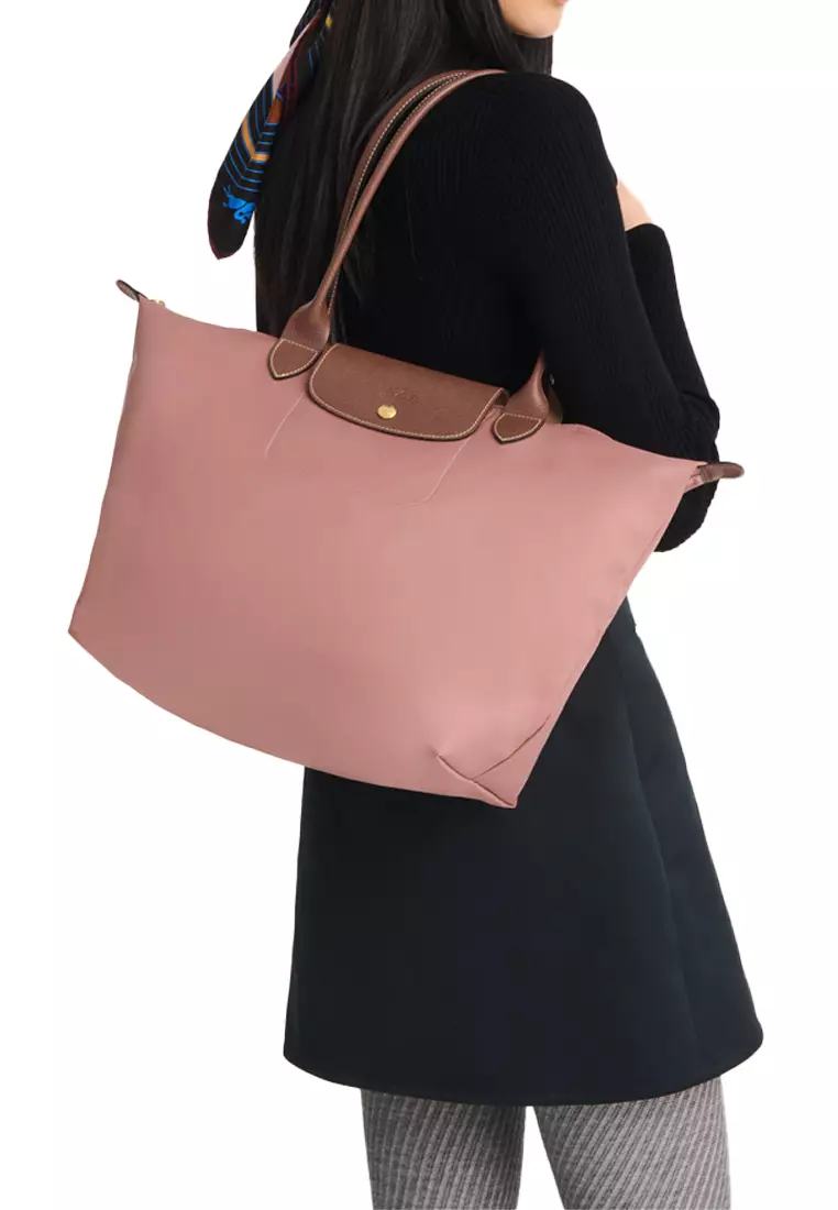 Le Pliage Original 女士單肩包粉紅茶色L1899 089