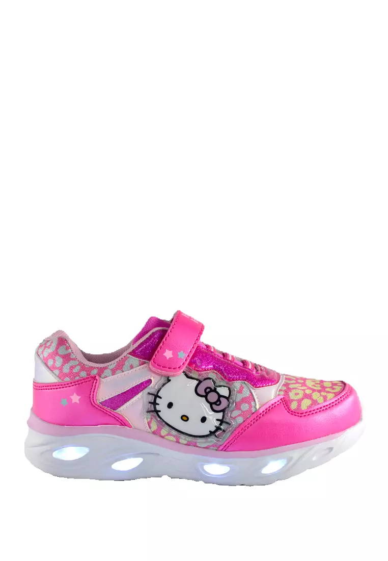 Pallas Hello Kitty Sport Shoes HK23-017 Raspberry (With Lights)