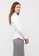 Nicole Exclusives white Nicole Exclusives- Long Sleeves Shirt 2CE73AA48DA50EGS_4
