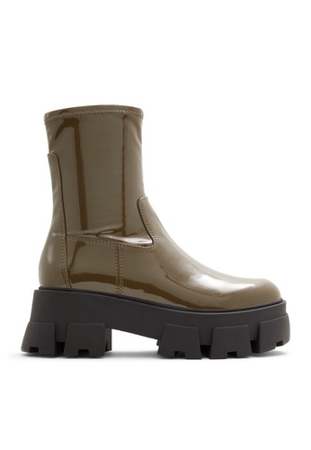 brown booties aldo