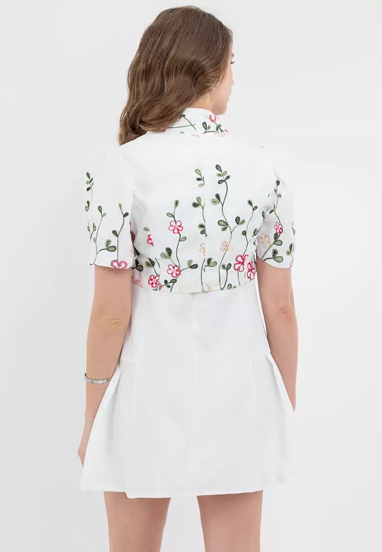 Azali Butterfly Sleeves Filipiniana Bolero