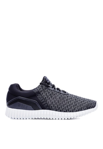 Life8 black Men Women Nano Ag+ Fabric 3D Elastic Sport Shoes-09476-Black LI286SH0RKY1MY_1