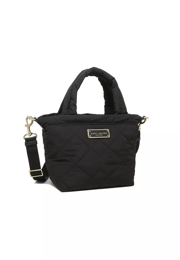 Quilted Nylon Mini Tote M0016681 Black
