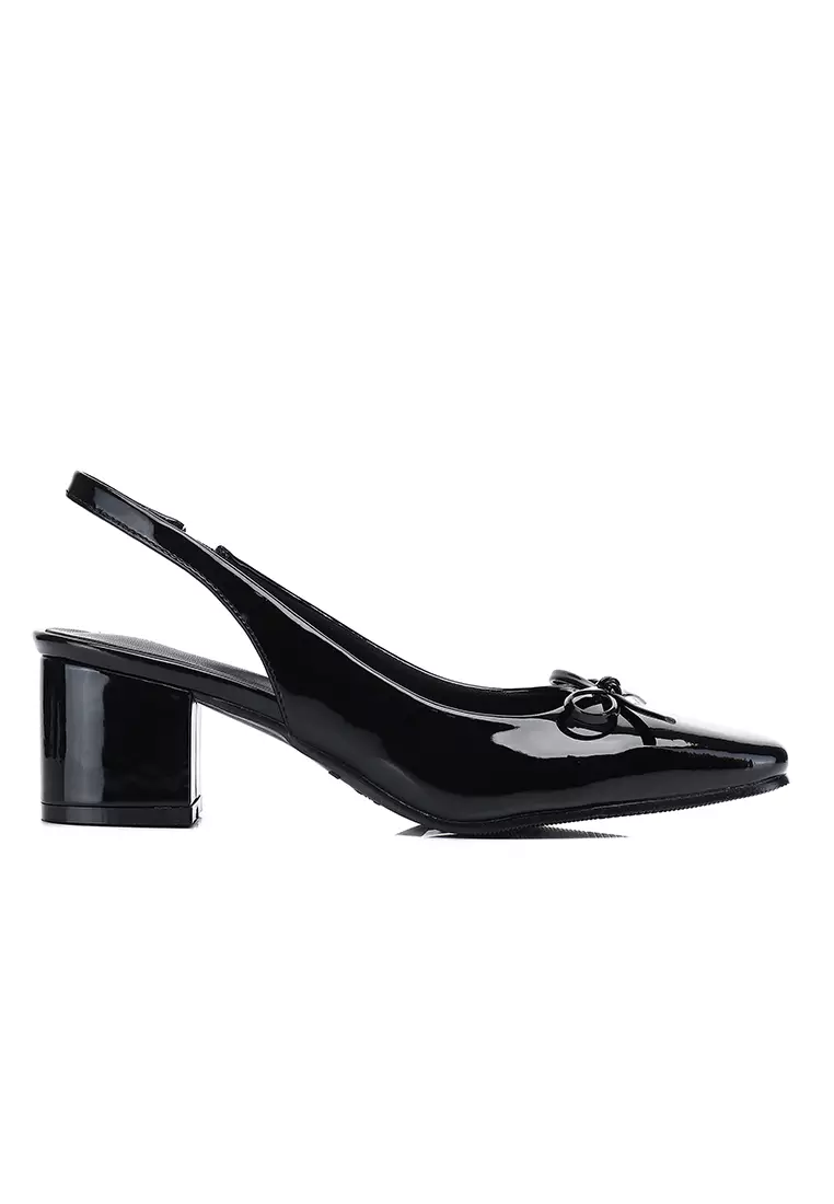 Discount on Milliot & Co.  shoes - SKU: Freya Slingback Pumps With Bow