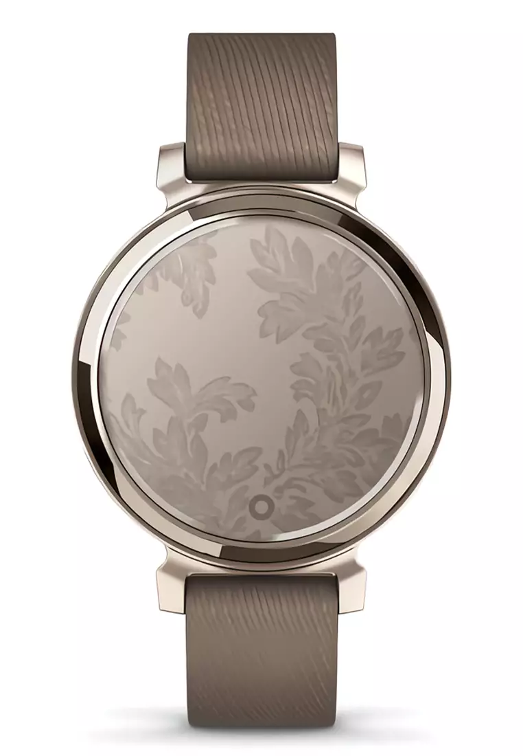 Garmin Lily 2 Classic - Jam Tangan Pintar Wanita - Smart Watch - Cream Gold with Coffee - 010-02839-62
