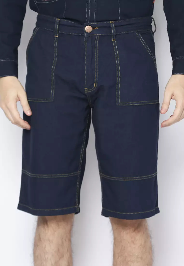 Celana Pendek Skena Pria Denim Chambay 162401