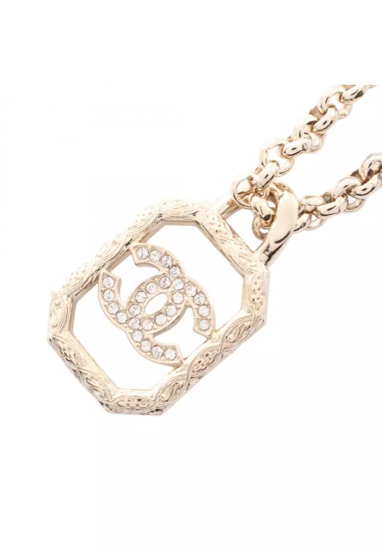 Chanel Coco Mark Square Necklace #271233C10B Chanel Coco Mark Square Necklace #271233C10B main image 3
