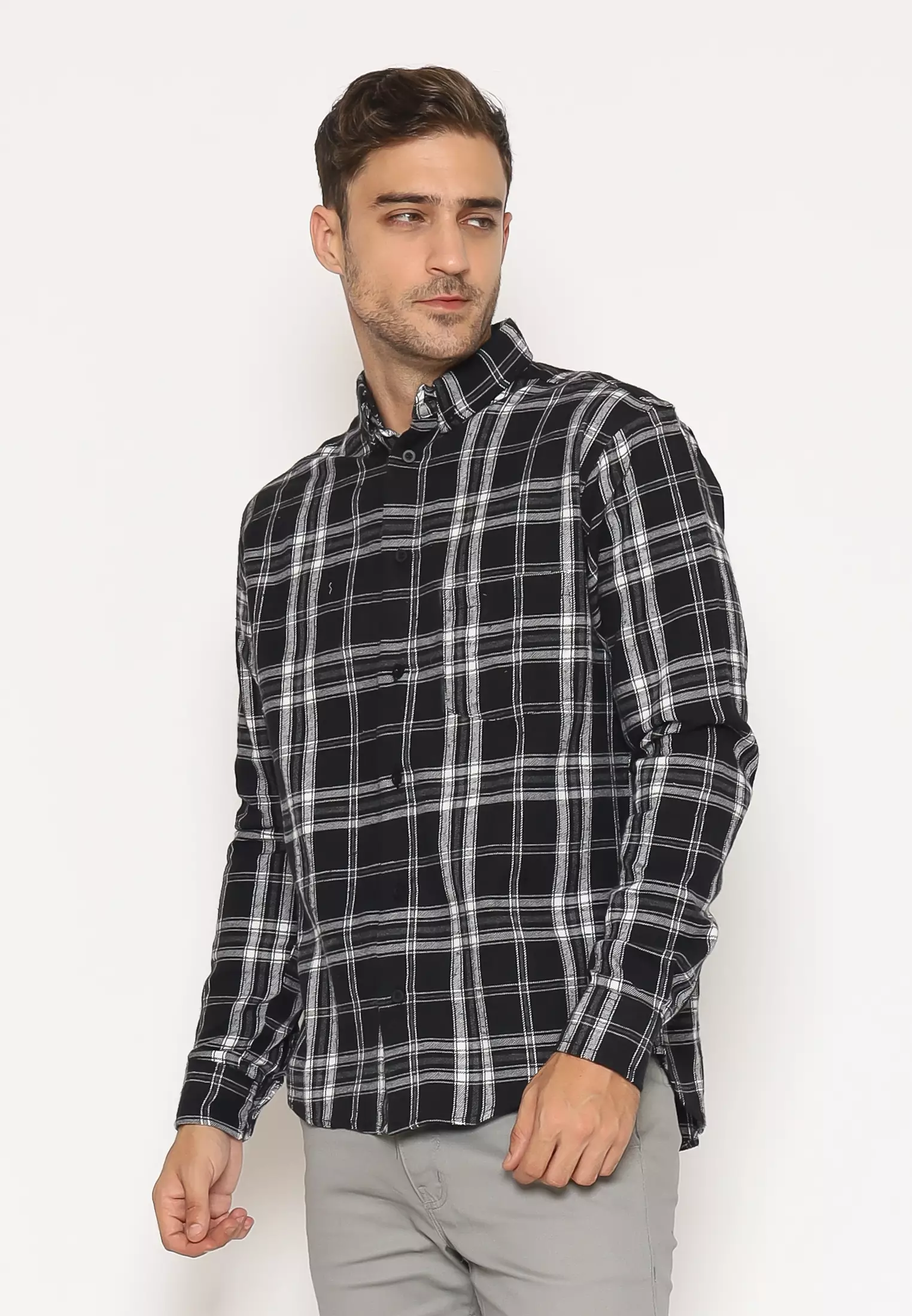 17SEVEN Kemeja Flanel 0271-SUNSHIN