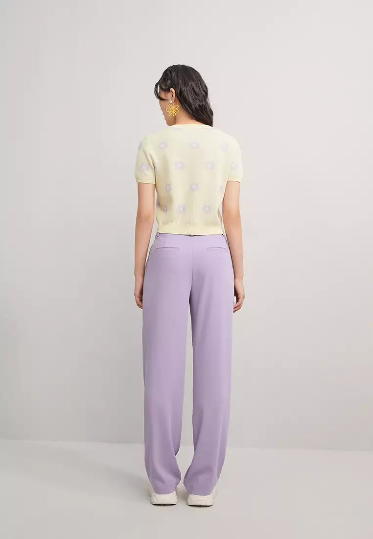 Sporty Long Pants with Side Stripes