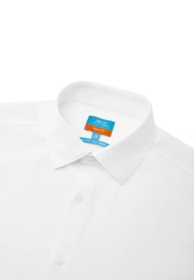 Buy G2000 G2000 Non-Iron Dry Stretch Smart Fit Texture Stripe Shirt ...