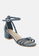 Rag & CO. blue Braided Suede Block Heel Sandal 0BF5FSH18165D0GS_2