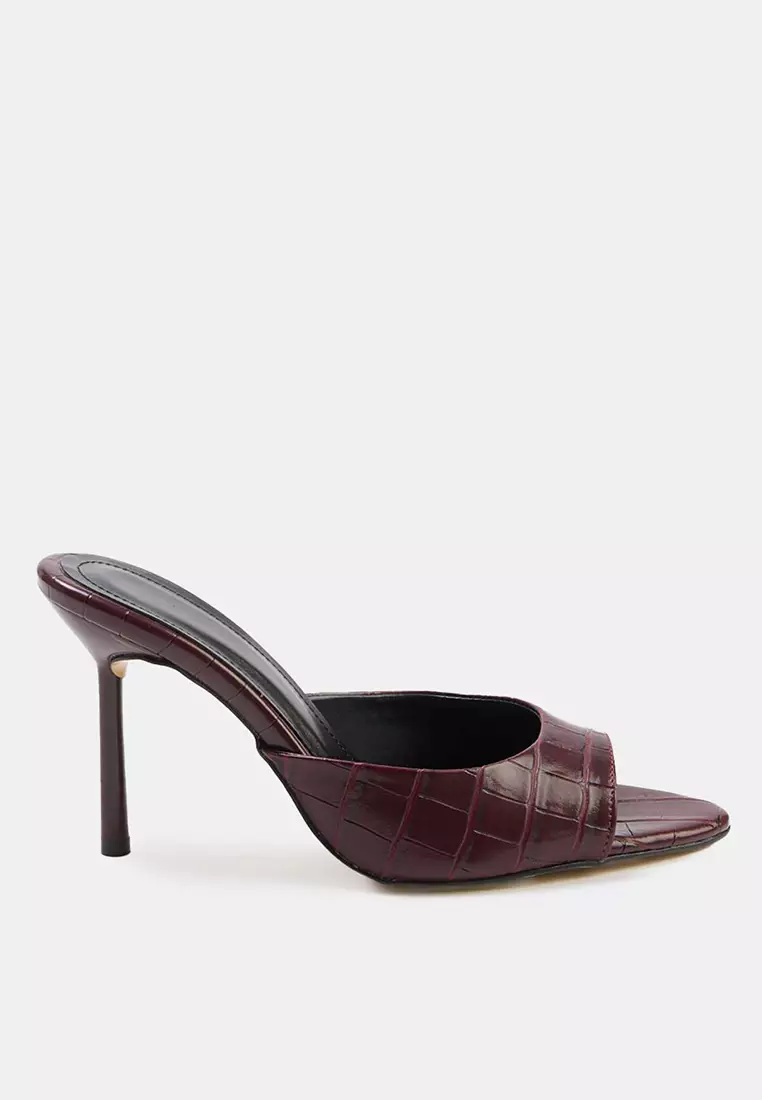 Croc High Heels