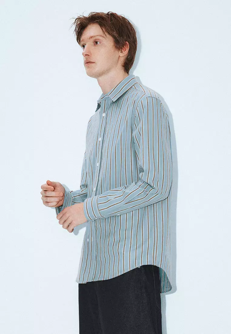 Buy Urban Revivo Regular Striped Long Sleeve Shirts 2025 Online