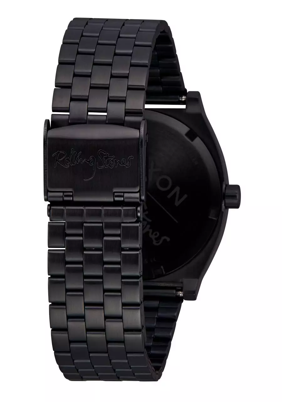 Nixon time teller outlet all black rose gold