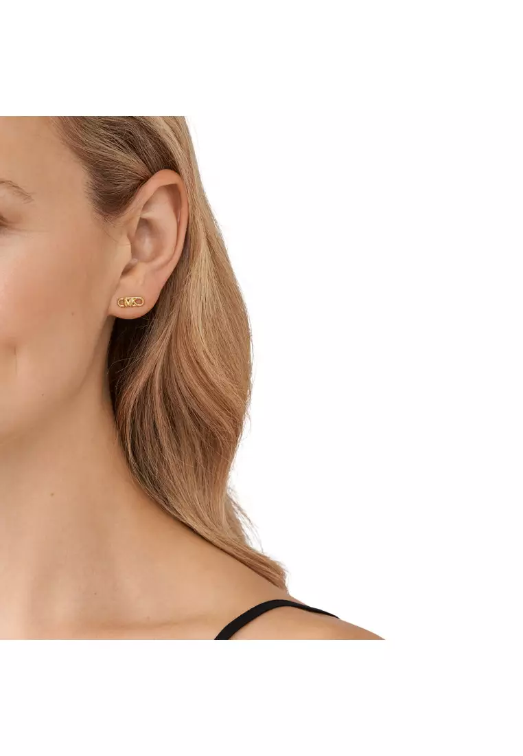 Mk stud earrings clearance