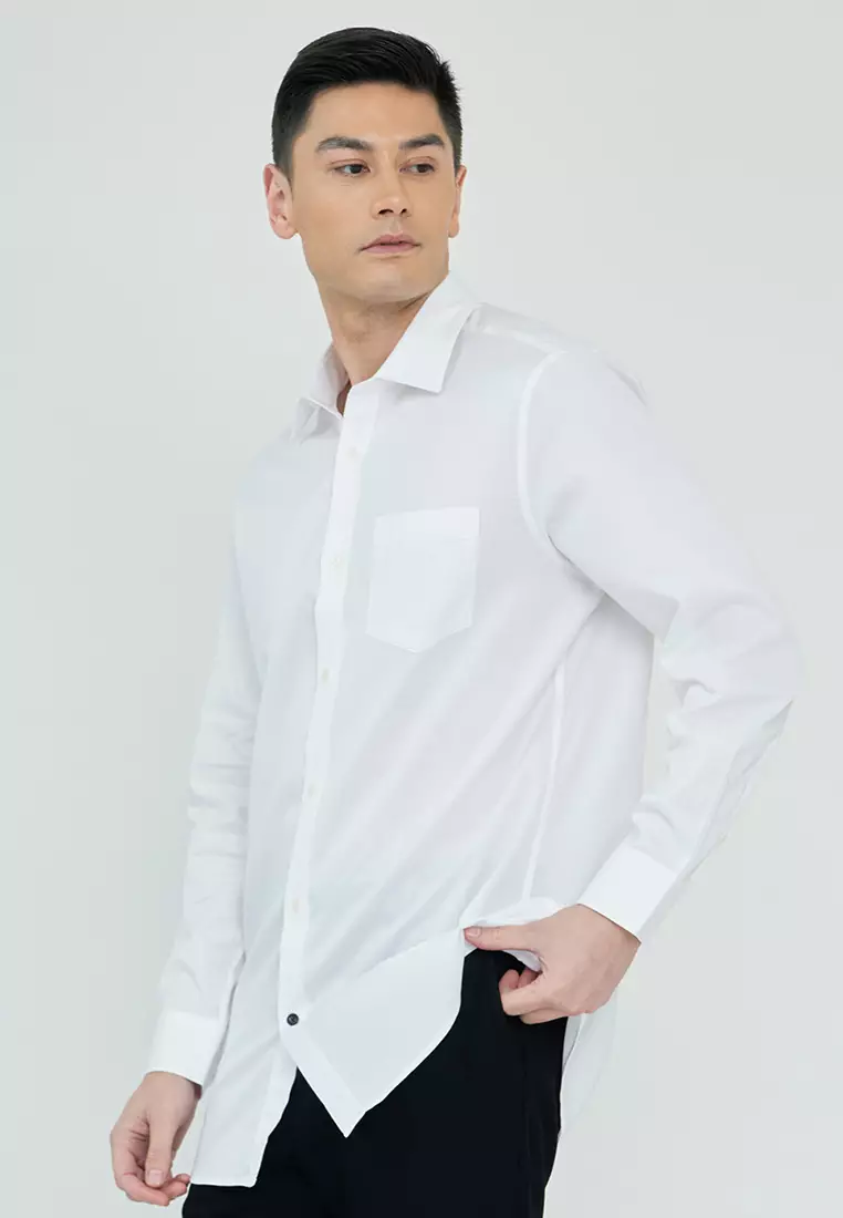 Regular Fit Textured Dress Shirt