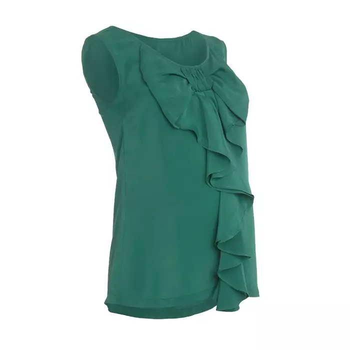 Mothercare Blooming Marvellous Maternity Emerald Green Bow Detail Blouse - Atasan Ibu Hamil (Hijau)