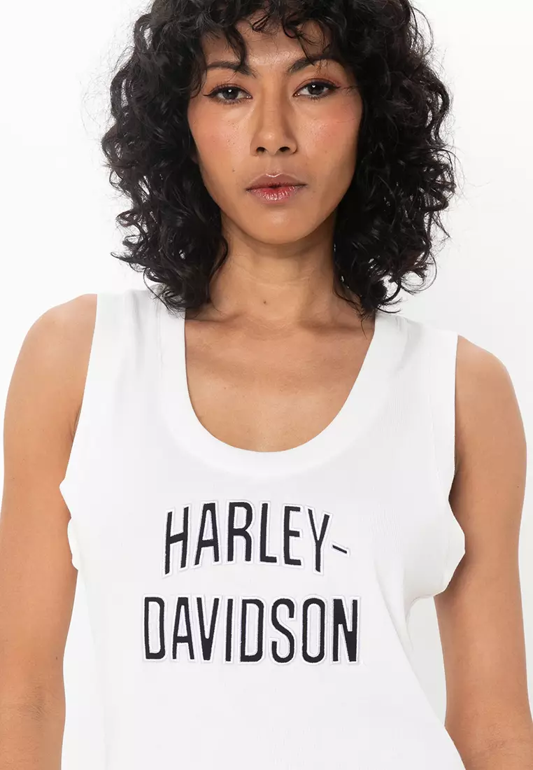 Harley-Davidson®Essential Arched Font Ribbed Tank
