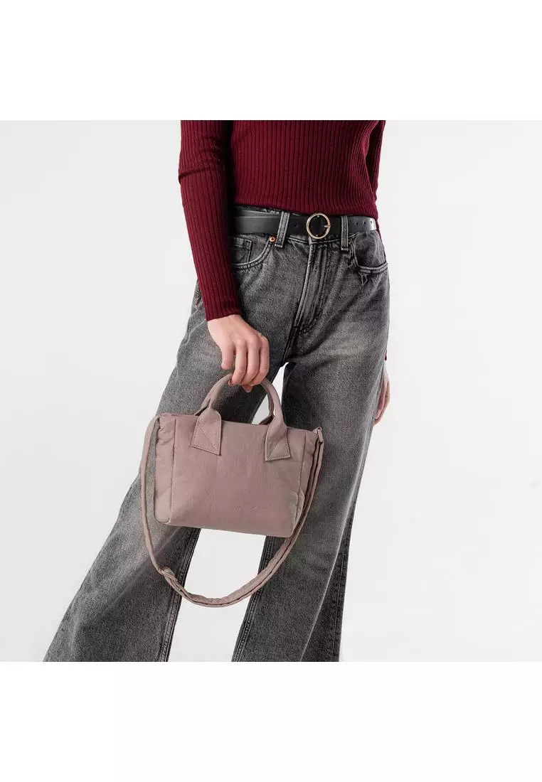 Poofah Mini Tote Bag - Blush