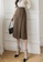 Twenty Eight Shoes brown VANSA Fashion High Waist Irregular Skirt VCW-Sk2285 9BA8BAA4D53284GS_2