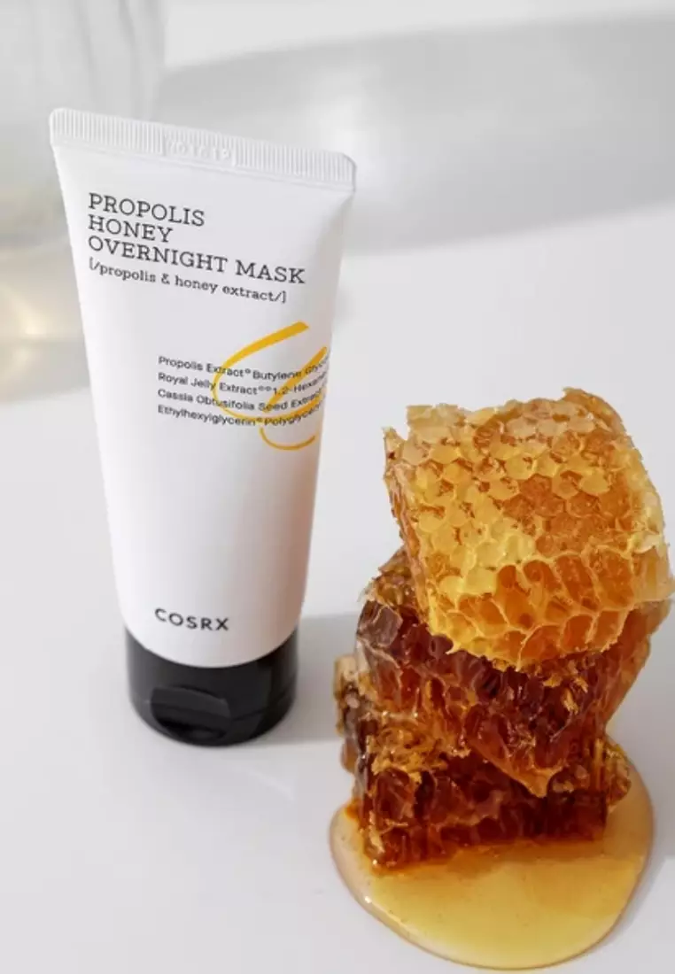 Cosrx Full Fit Propolis Honey Mask 60ml(OverNight Treatment)Exp:2027.06.27