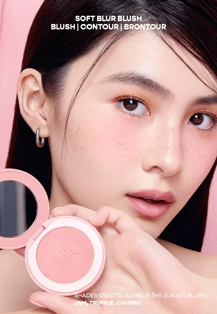 soft blur powder blush - churro
