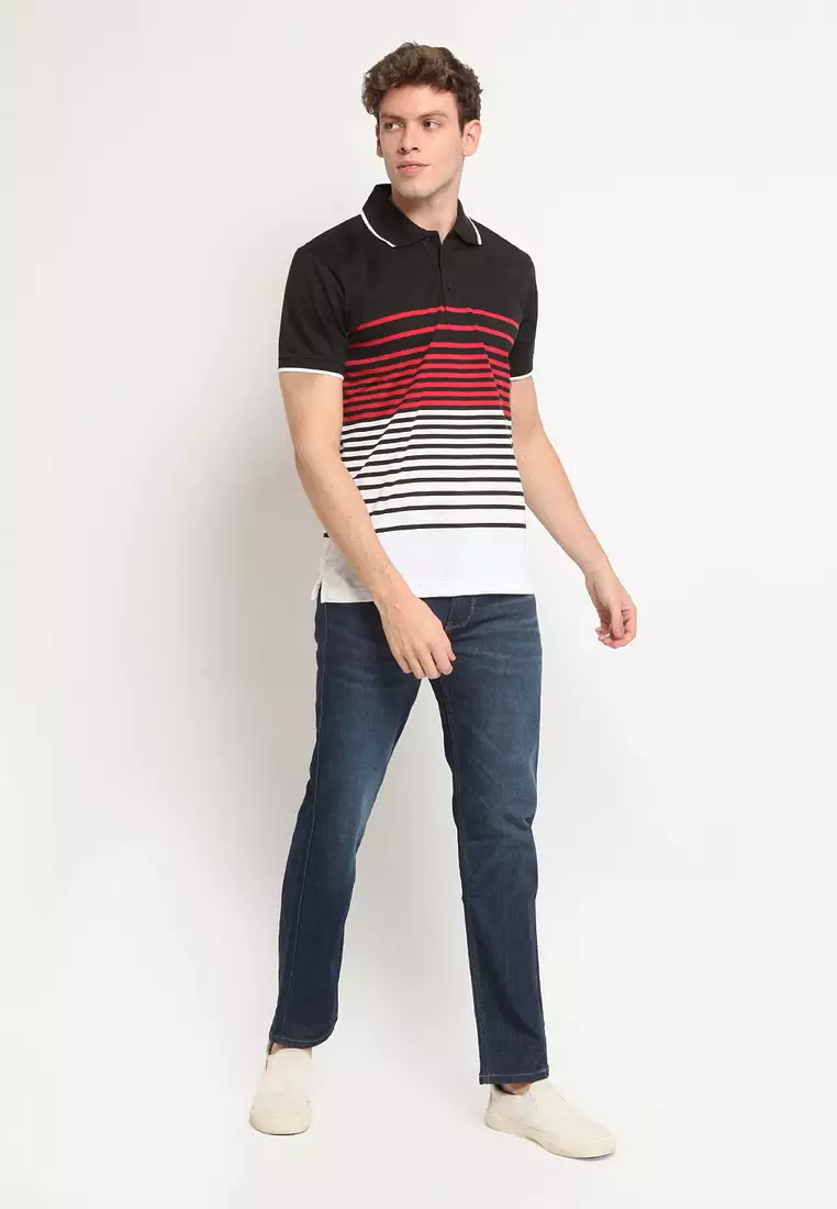 POLICE Polo Shirt Krah Salur Pria 207650031