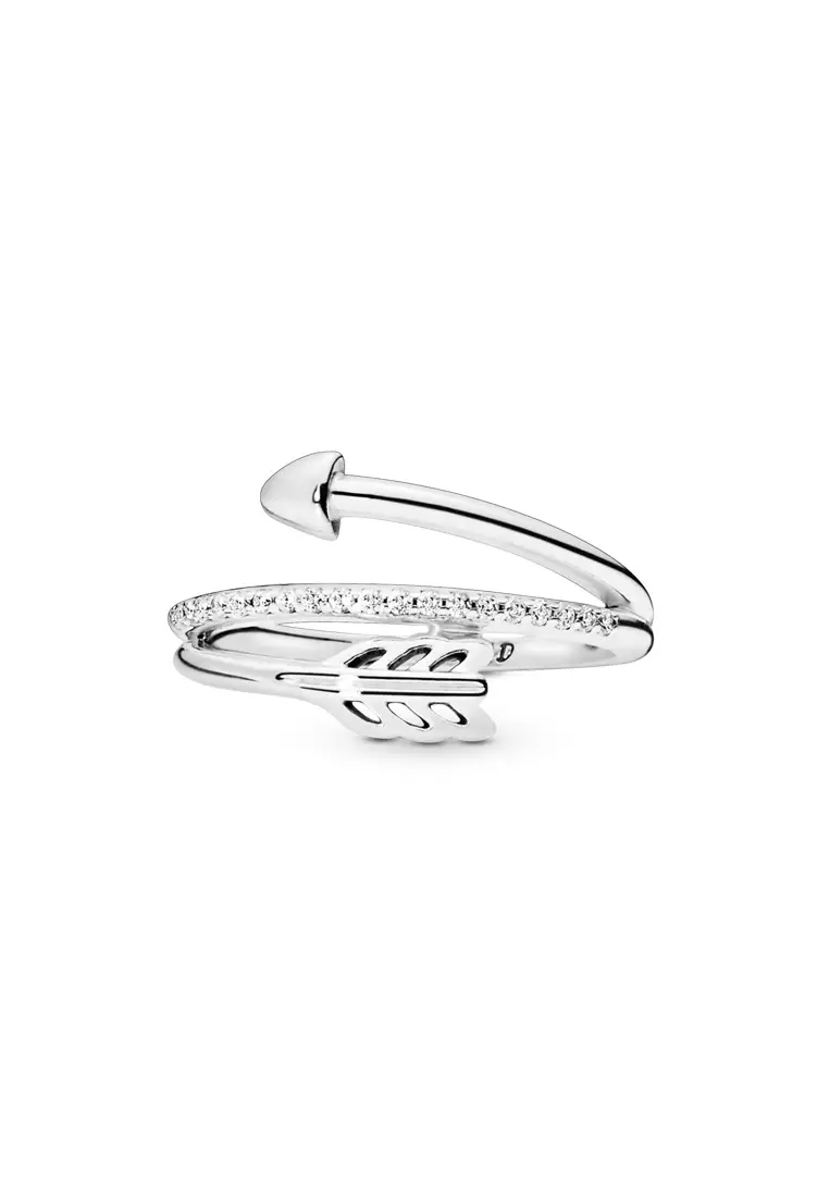 Sparkling arrow ring pandora hot sale