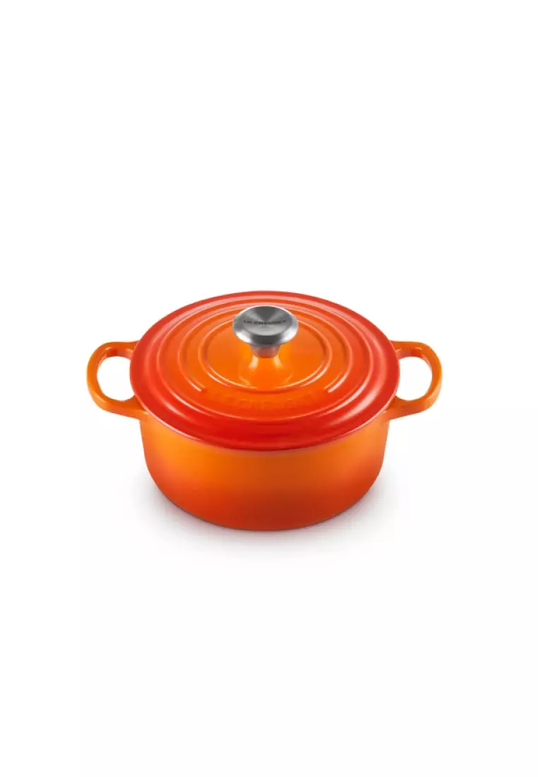 Le Creuset Le Creuset Signature Volcanic Cast Iron 18cm Round Casserole