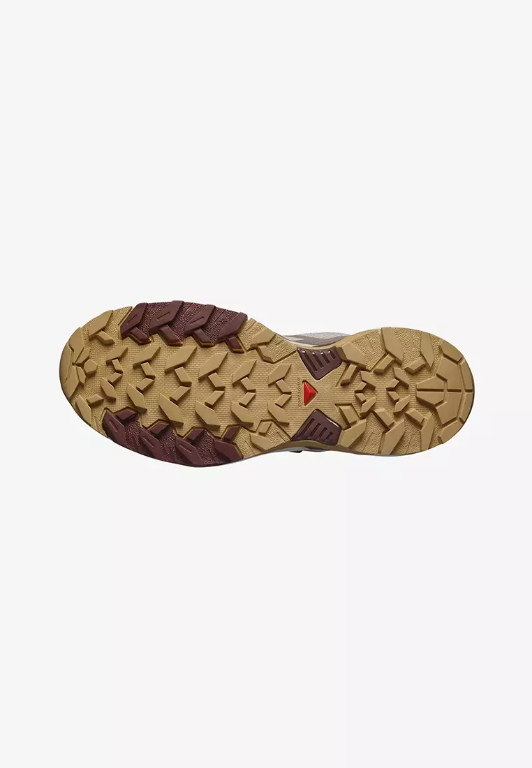 X Ultra 360 Edge Gore-tex Women Hiking Shoes Silver Cloud / Iron / Rum Raisin