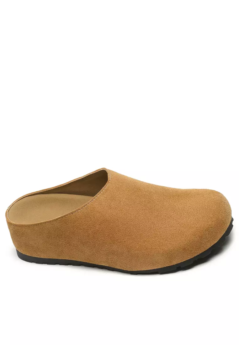 Discount on Twenty Eight Shoes  shoes - SKU: Hidden Heel Cow Suede Birkenstocks WW240-1