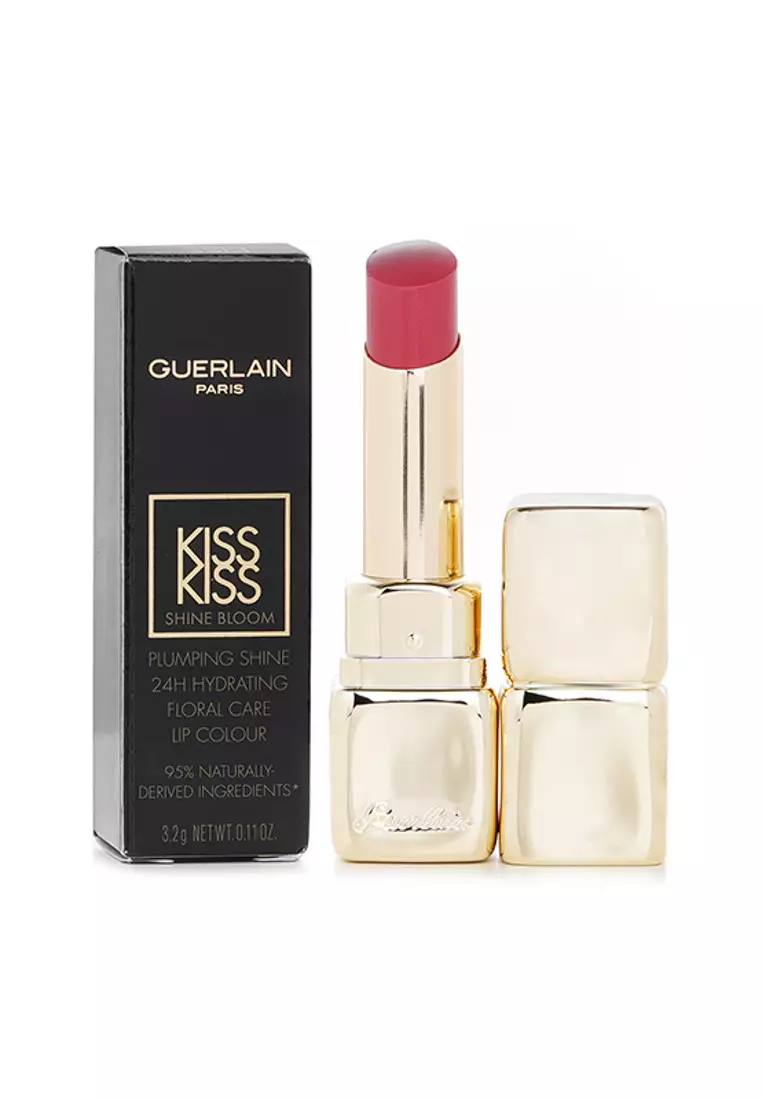GUERLAIN - Kisskiss Shine Bloom Lipstick - # 229 Petal Blush 3.2g/0.11oz