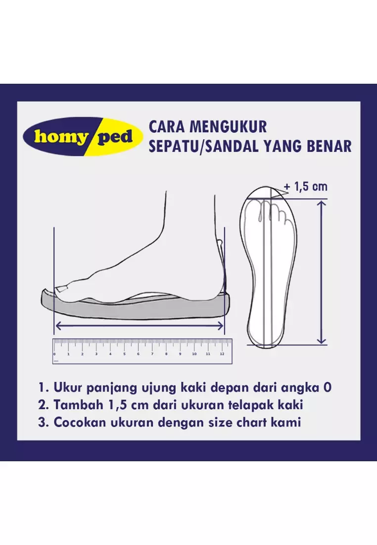 Homyped Duran 01 Sandal Jepit Pria