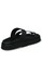 Rag & CO. black Slip-On Leather Sandal Rag & Co X F2C6ASH93A0EEDGS_5