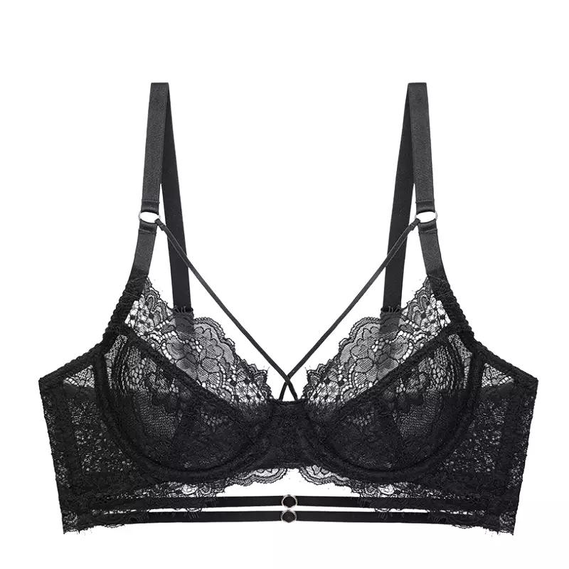 Dear Eve Lingerie Camilla Black lace underwire bra 2024 | Buy Dear Eve ...